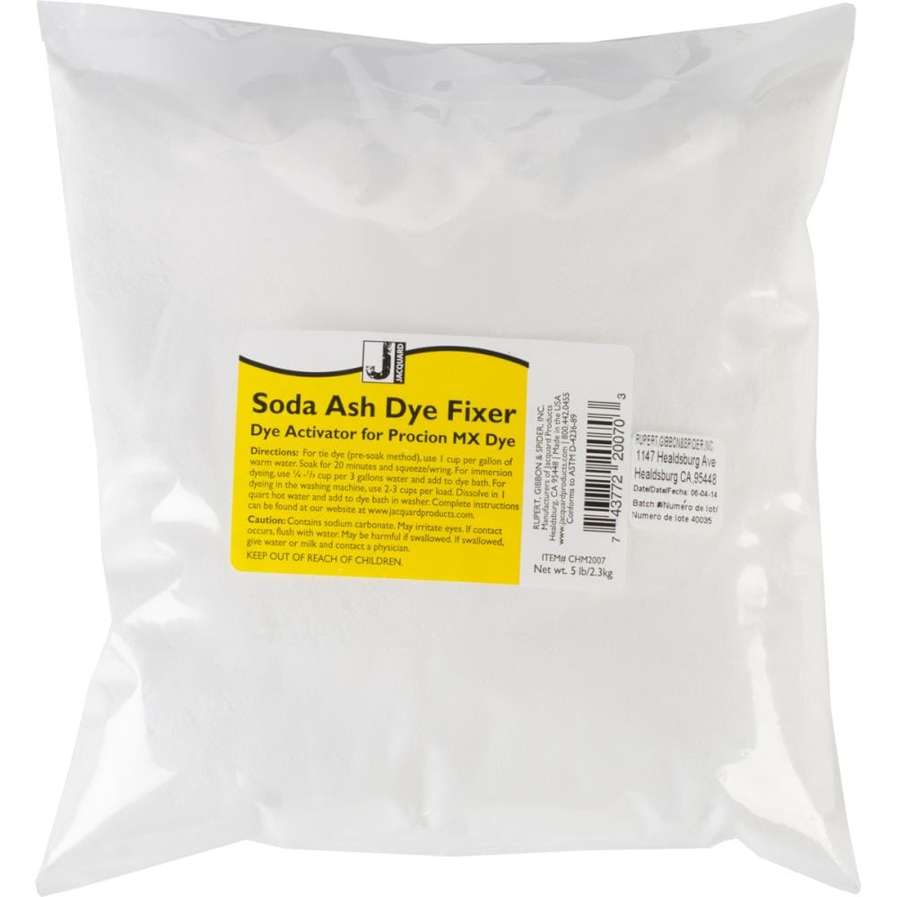 Jacquard Soda Ash Dye Fixer for Procion MX Knitting Co