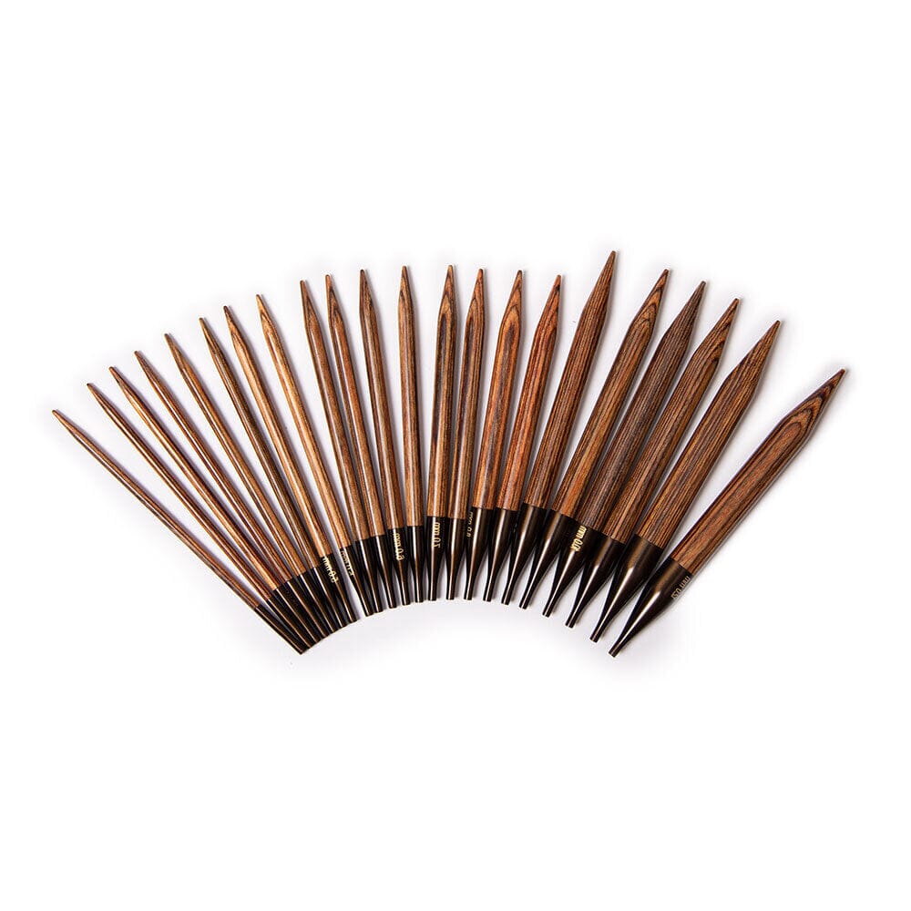 KnitPro "Ginger" Wood Interchangeable Knitting Needles - Deluxe Set