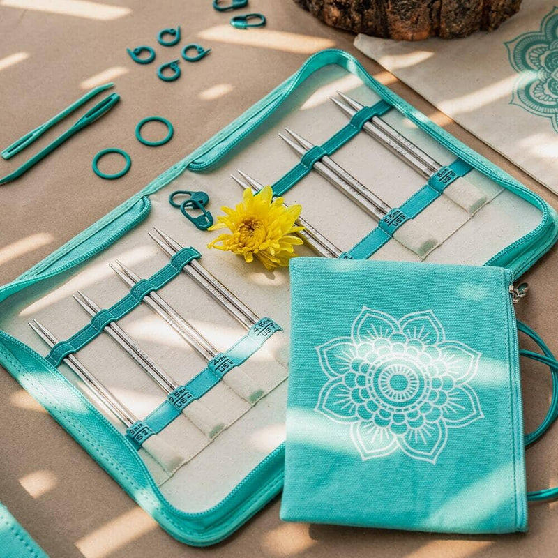 KnitPro "Mindful" Interchangeable Circular Knitting Needles - Believe Set of 7