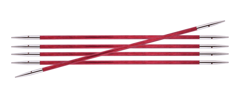 KnitPro "Royale" Birch Wood Double Point Knitting Needles (15cm or 20cm)