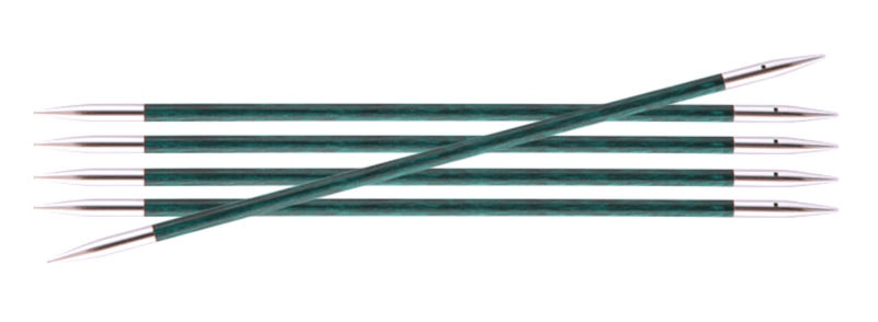 KnitPro "Royale" Birch Wood Double Point Knitting Needles (15cm or 20cm)