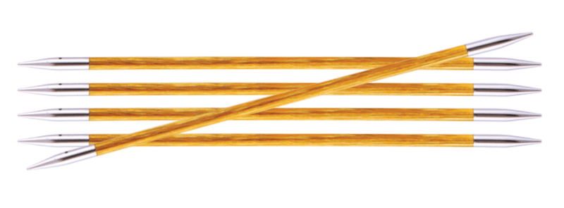 KnitPro "Royale" Birch Wood Double Point Knitting Needles (15cm or 20cm)