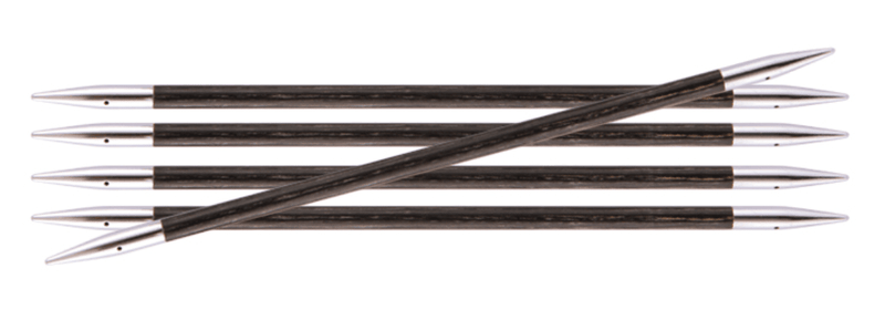 KnitPro "Royale" Birch Wood Double Point Knitting Needles (15cm or 20cm)