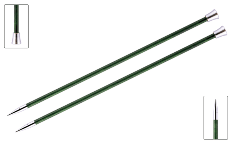 KnitPro "Royale" Birch Wood Single Point Knitting Needles (Dif Sizes)