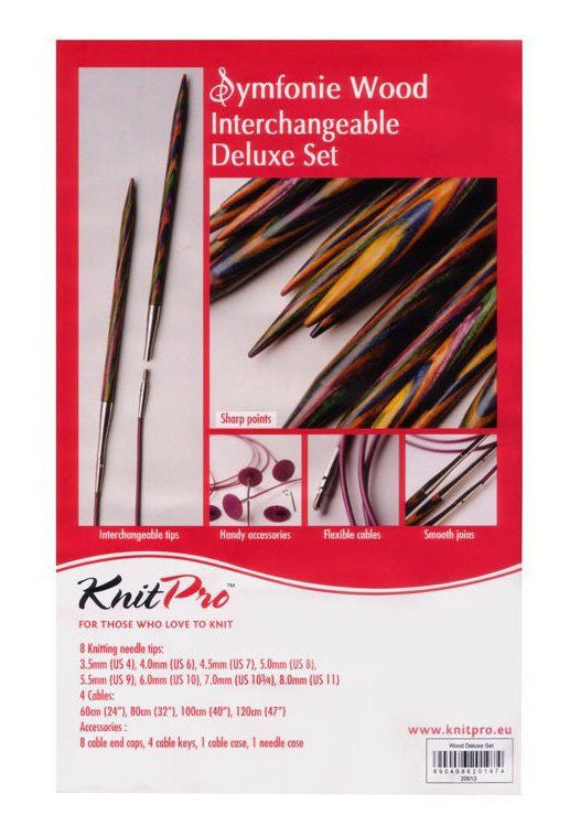 KnitPro "Symfonie" Interchangeable Circular Knitting Needles - Deluxe Set  | KNITTING CO. - 1