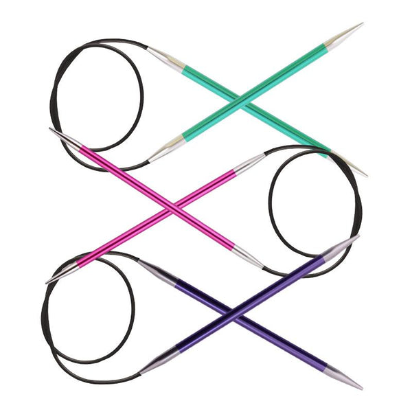 KnitPro Zing Fixed Circular Knitting Needles - 80cm (32")