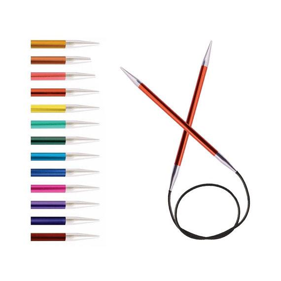 KnitPro Zing Fixed Circular Knitting Needles - 80cm (32")
