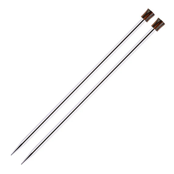 Knitter's Pride "Nova Platina" 25cm (10") Single Point Knitting Needle Set