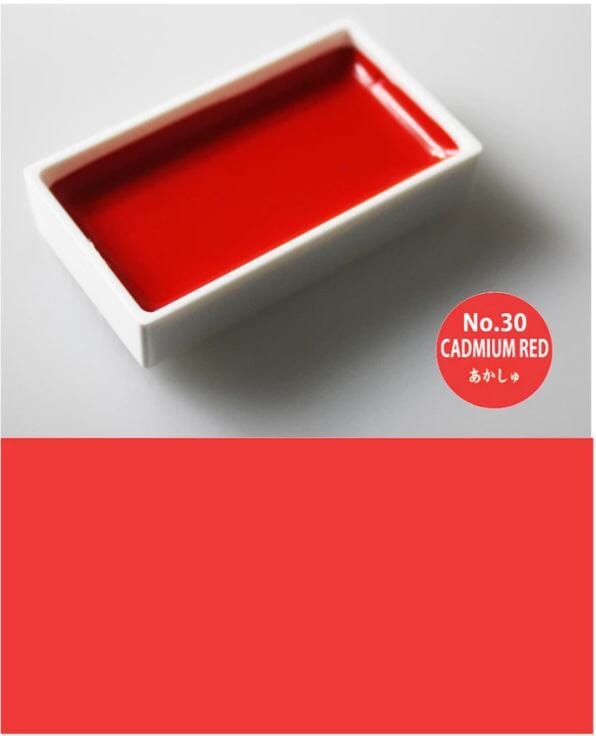 Kuretake Gansai Tambi Japanese Watercolour Paint - Single Colour Pan