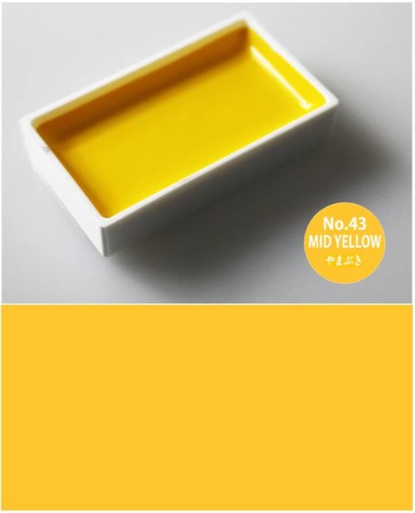 Kuretake Gansai Tambi Japanese Watercolour Paint - Single Colour Pan