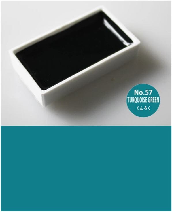 Kuretake Gansai Tambi Japanese Watercolour Paint - Single Colour Pan