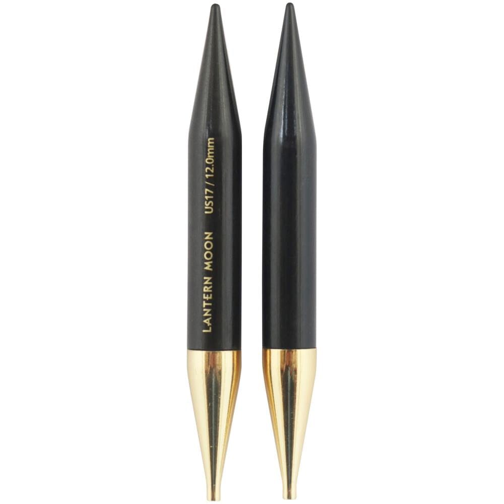Lantern Moon 5" Ebony Wood Interchangeable Circular Knitting Needle Tips