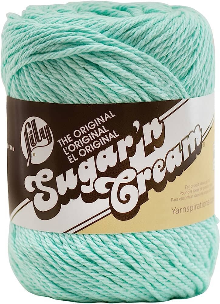 Lily 71g "Sugar n Cream" Worsted 100% Cotton Yarn - Solid Colours
