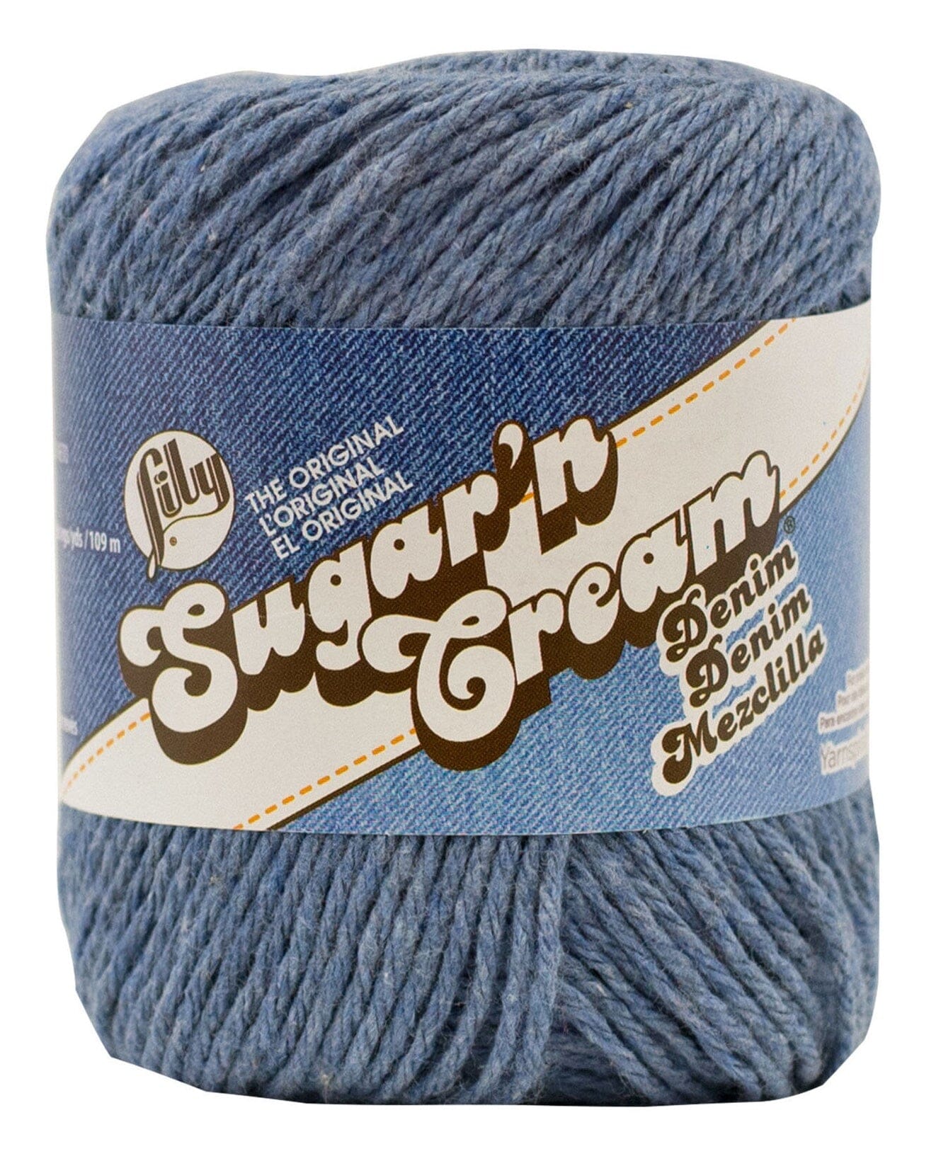 Lily 71g "Sugar n Cream" Worsted 100% Cotton Yarn - Solid Colours