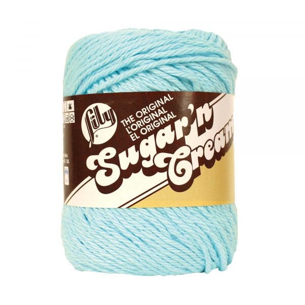 Lily 71g "Sugar ‘n Cream" 4-ply 100% Cotton Yarn - Solid Colours
