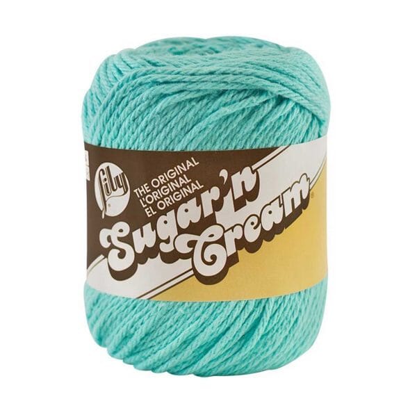 Lily 71g "Sugar ‘n Cream" 4-ply 100% Cotton Yarn - Solid Colours