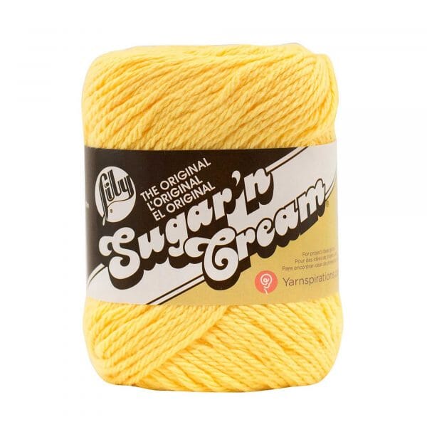 Lily 71g "Sugar n Cream" Worsted 100% Cotton Yarn - Solid Colours