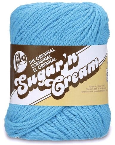 Lily 71g "Sugar ‘n Cream" 4-ply 100% Cotton Yarn - Solid Colours