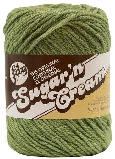 Lily 71g "Sugar n Cream" Worsted 100% Cotton Yarn - Solid Colours