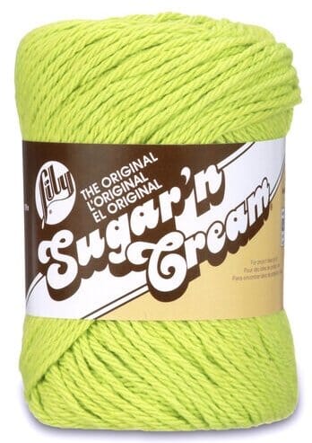 Lily 71g "Sugar ‘n Cream" 4-ply 100% Cotton Yarn - Solid Colours