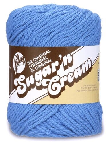 Lily 71g "Sugar ‘n Cream" 4-ply 100% Cotton Yarn - Solid Colours