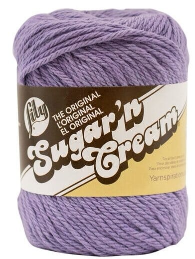 Lily 71g "Sugar n Cream" Worsted 100% Cotton Yarn - Solid Colours