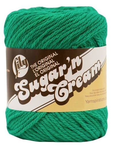 Lily 71g "Sugar ‘n Cream" 4-ply 100% Cotton Yarn - Solid Colours