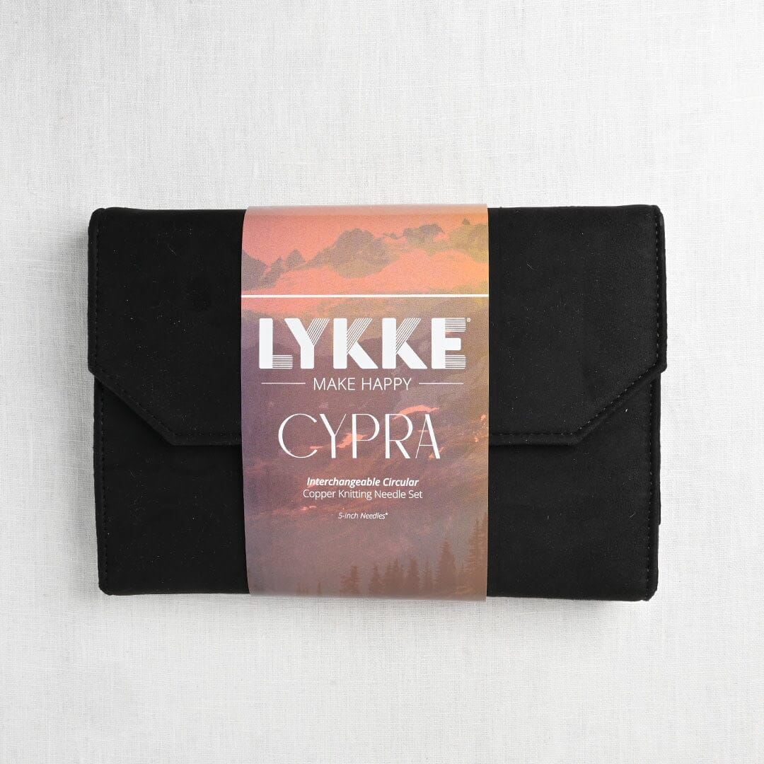 Lykke "Cypra" 13cm (5") Copper Interchangeable Circular Knitting Needle Set