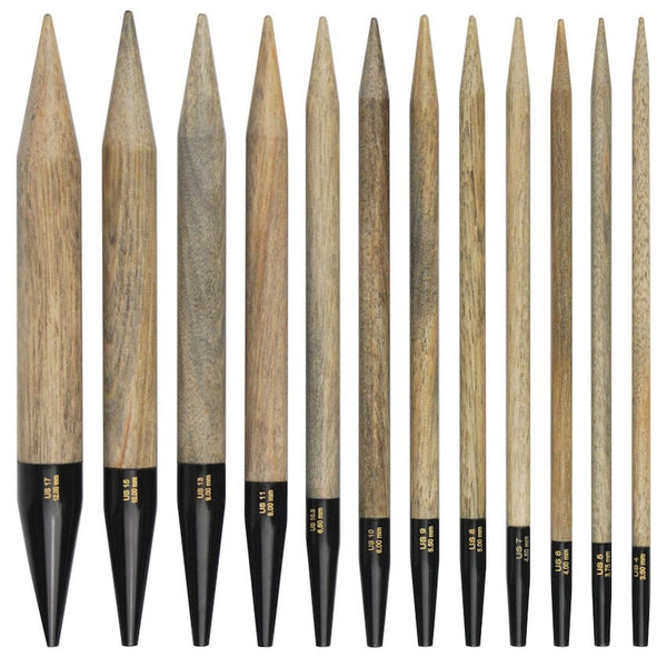 Lykke "Driftwood" 13cm (5") Interchangeable Circular Knitting Needle Tips
