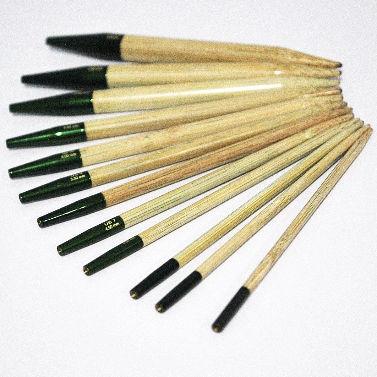 Lykke "Grove" 13cm (5") Bamboo Interchangeable Knitting Needle Tips