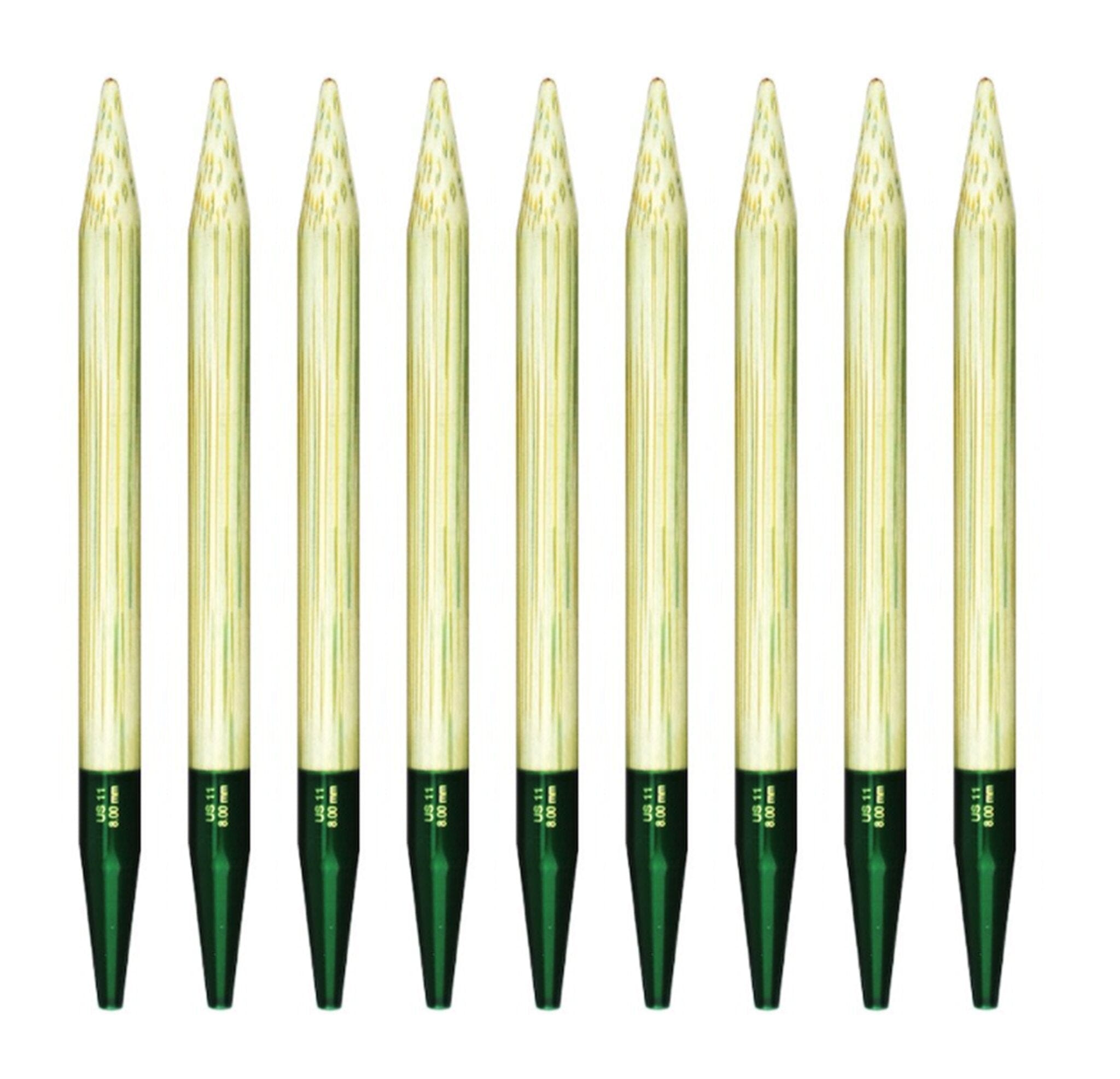 Lykke "Grove" 13cm (5") Bamboo Interchangeable Knitting Needle Tips