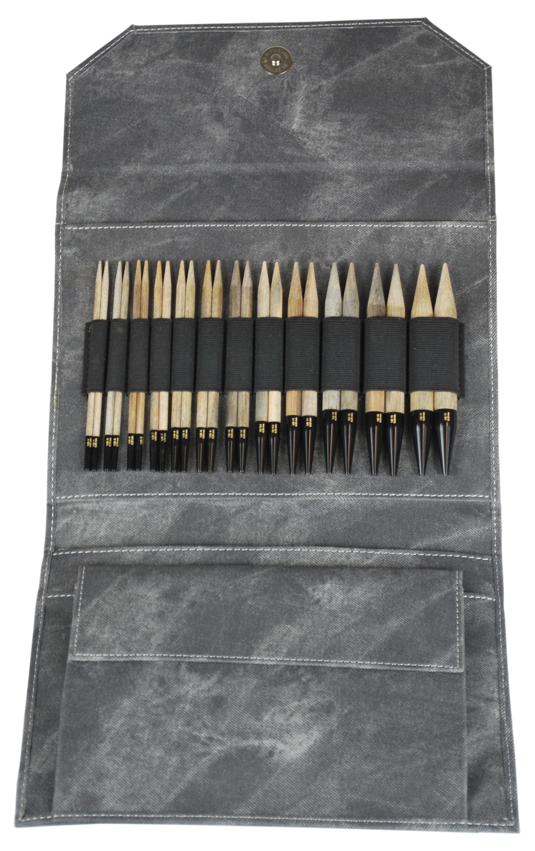 Lykke "Driftwood" 13cm (5") Interchangeable Circular Knitting Needle Set