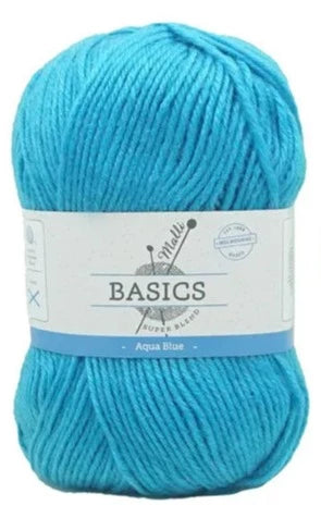 Everyday Malli 100g "Basics" 8-Ply Acrylic Knitting Yarn - Choose Your Colour