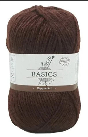 Everyday Malli 100g "Basics" 8-Ply Acrylic Knitting Yarn - Choose Your Colour