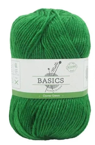 Everyday Malli 100g "Basics" 8-Ply Acrylic Knitting Yarn - Choose Your Colour