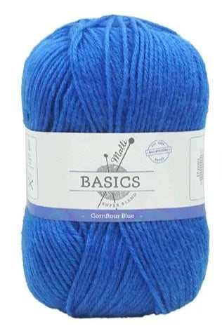 Everyday Malli 100g "Basics" 8-Ply Acrylic Knitting Yarn - Choose Your Colour