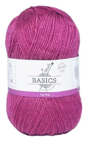 Everyday Malli 100g "Basics" 8-Ply Acrylic Knitting Yarn - Choose Your Colour