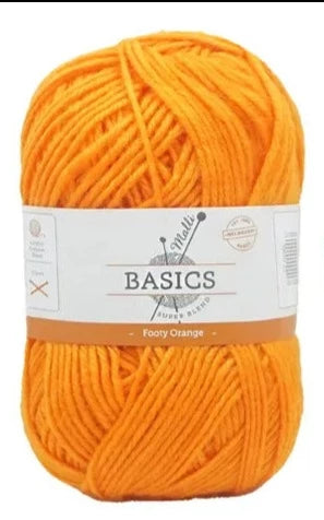 Everyday Malli 100g "Basics" 8-Ply Acrylic Knitting Yarn - Choose Your Colour