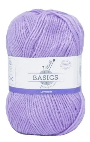 Everyday Malli 100g "Basics" 8-Ply Acrylic Knitting Yarn - Choose Your Colour