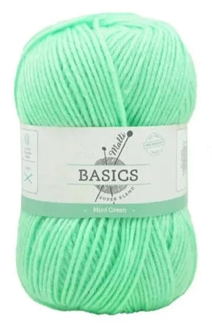 Everyday Malli 100g "Basics" 8-Ply Acrylic Knitting Yarn - Choose Your Colour