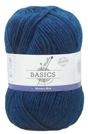 Everyday Malli 100g "Basics" 8-Ply Acrylic Knitting Yarn - Choose Your Colour
