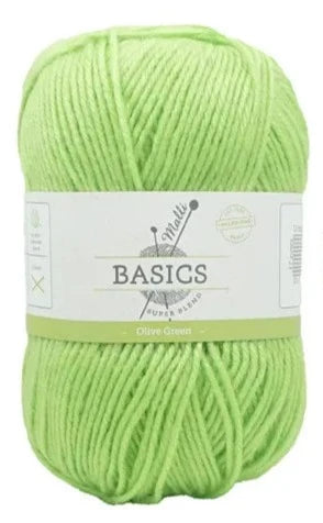 Everyday Malli 100g "Basics" 8-Ply Acrylic Knitting Yarn - Choose Your Colour