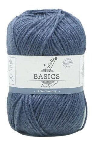 Everyday Malli 100g "Basics" 8-Ply Acrylic Knitting Yarn - Choose Your Colour
