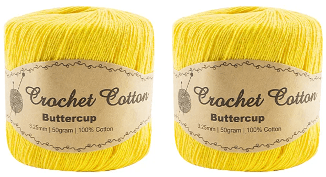 Everyday Malli 50g "Crochet Cotton" 100% Cotton Yarn - Choose Your Colour