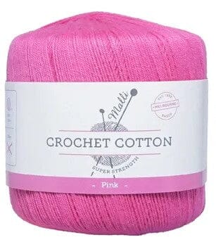 Everyday Malli 50g "Crochet Cotton" 100% Cotton Yarn - Choose Your Colour