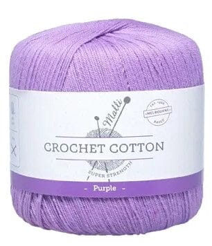 Everyday Malli 50g "Crochet Cotton" 100% Cotton Yarn - Choose Your Colour