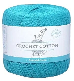 Everyday Malli 50g "Crochet Cotton" 100% Cotton Yarn - Choose Your Colour