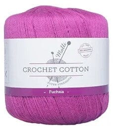 Everyday Malli 50g "Crochet Cotton" 100% Cotton Yarn - Choose Your Colour