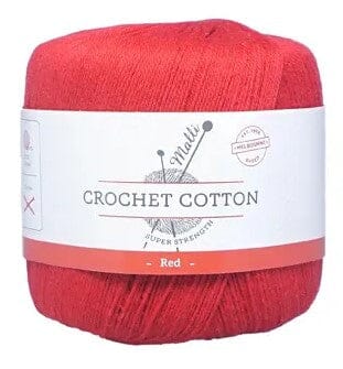 Everyday Malli 50g "Crochet Cotton" 100% Cotton Yarn - Choose Your Colour