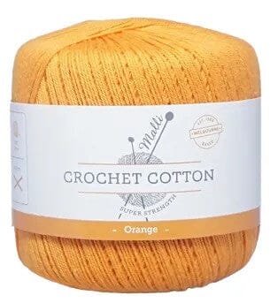 Everyday Malli 50g "Crochet Cotton" 100% Cotton Yarn - Choose Your Colour